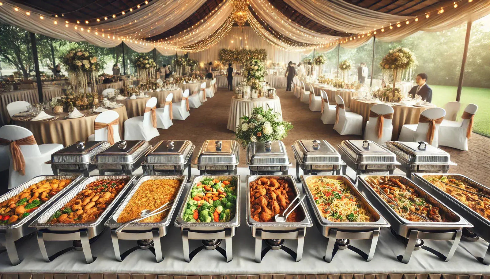 Disposable-Packaging-for-Weddings-and-Special-Events-A-Caterer-s-Best-Friend Wholesale Foil Pans
