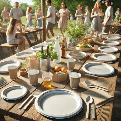 How-to-Choose-the-Right-Disposable-Tableware-for-Different-Events Wholesale Foil Pans