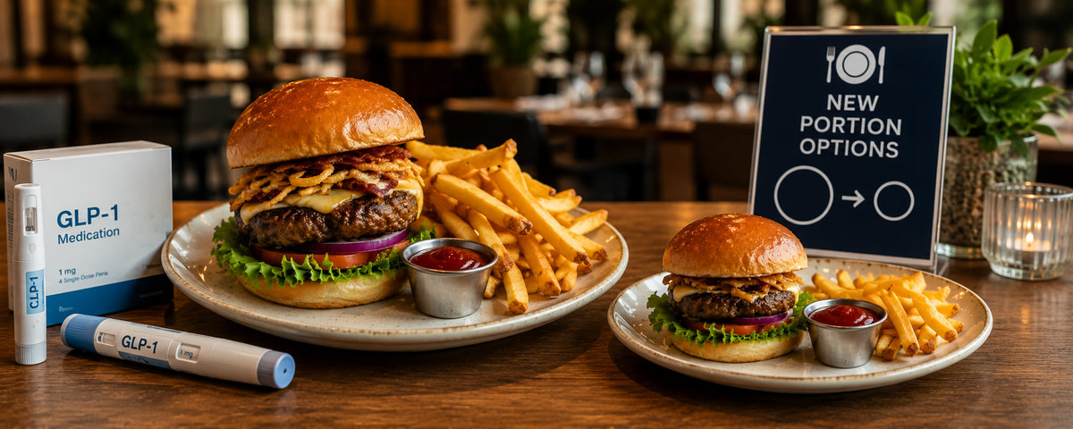 How GLP-1 Medications Are Changing Restaurant Portion Sizes – Wholesale Foil Pans