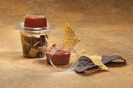 4 oz.  Round Insert for 12 oz. Car Cups - Case of 1200 - #CCLR Inline Plastics