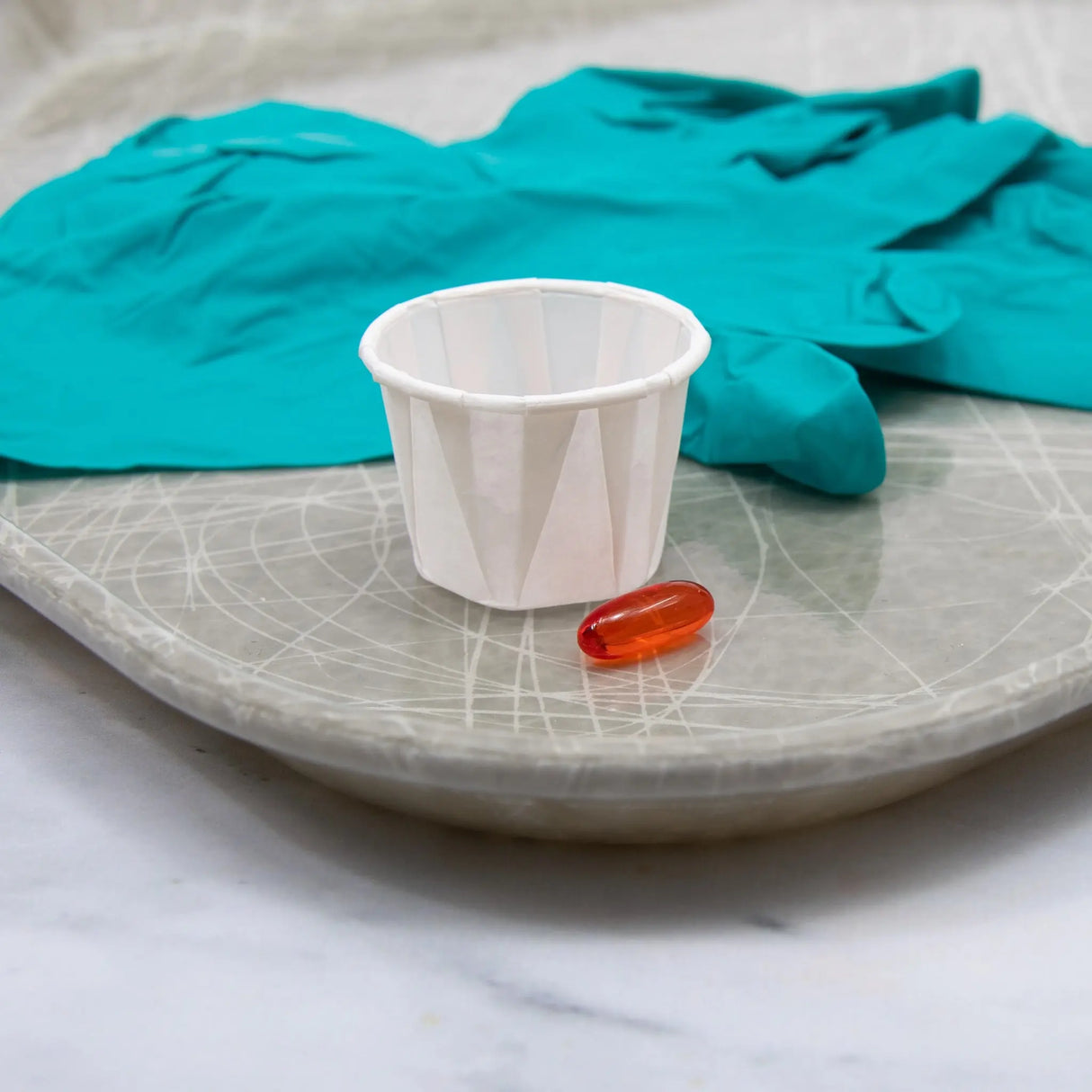 Dart ProPlanet Compostable 1 oz. White Treated Paper Soufflé Cup - Case of 5000 - #100-2050 Dart Container