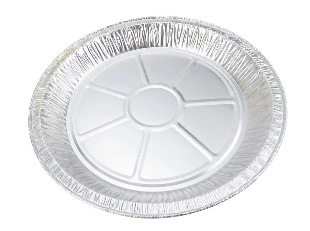 10" Medium Depth Disposable Aluminum Pie Pan- Case of 225 #1041 Chief