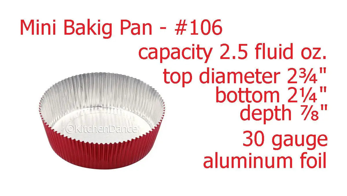 Disposable Colored Foil Tart Shell or Cupcake liner - Case of 5000 -  #K106 KitchenDance