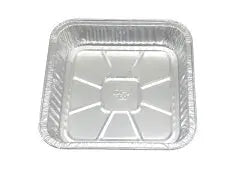 Durable Packaging 9" Square Disposable Cake Pan- Case of 500 - #1100 Durable Packaging