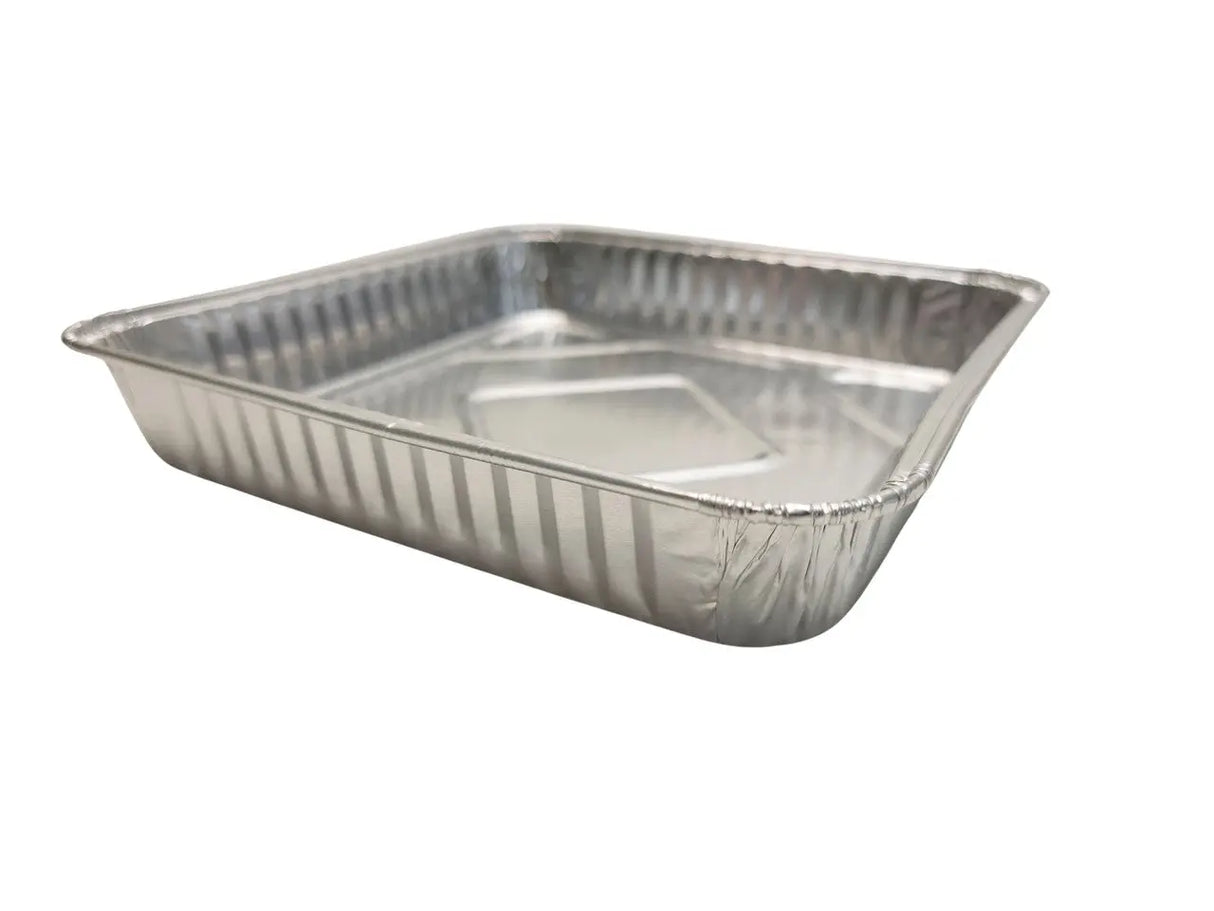 8" Square Disposable  Aluminum Baking Pan  - Case of 500 - #1155NL D & W Fine pack