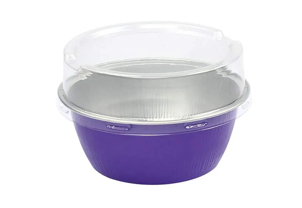 4 oz. Disposable Colored Aluminum Ramekins with Lids Case of 2000- #A50P KitchenDance