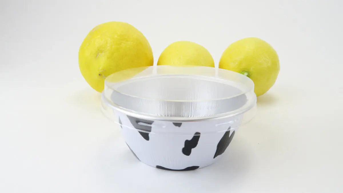 4 oz. Disposable Colored Aluminum Ramekins with Lids Case of 2000- #A50P KitchenDance