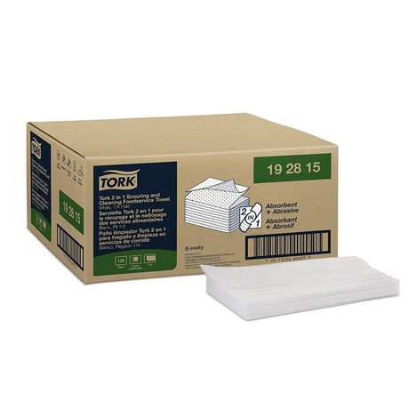 Tork 2 in 1 Scouring and Cleaning Foodservice Towel - #192815 Tork