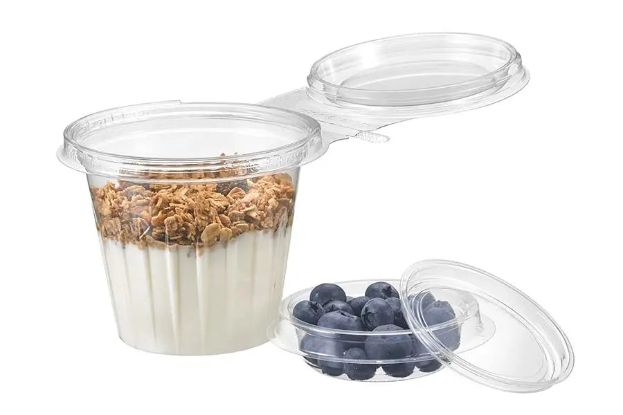 4 oz.  Round Insert for 12 oz. Car Cups - Case of 1200 - #CCLR Inline Plastics