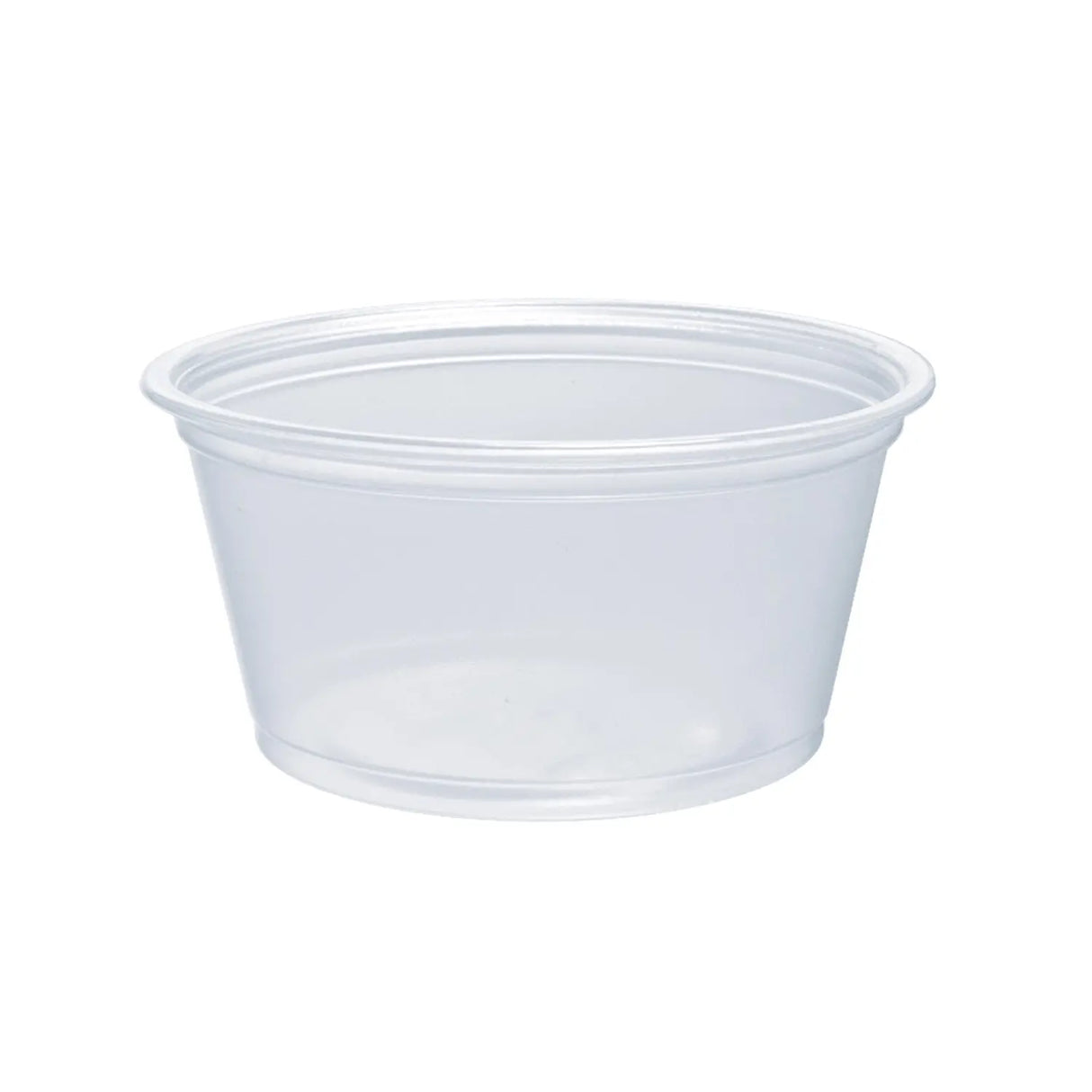Dart 2 oz. Contact Clear PP Plastic Portion Container - Case of 2500 - #200PC Dart Container