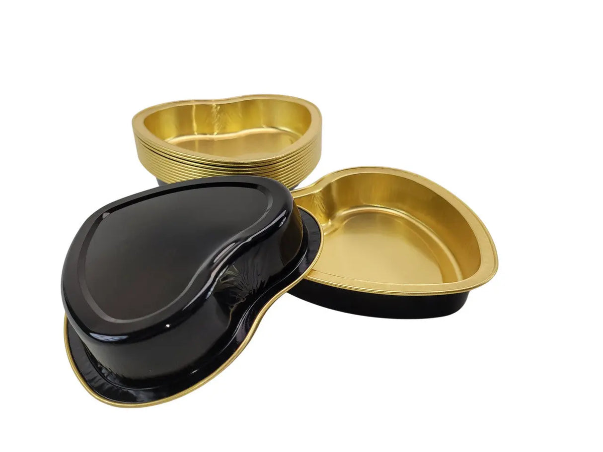 8 oz. Colored Heart Shaped Dessert or tart pan - Case of 1000 - #A255NL Aikou