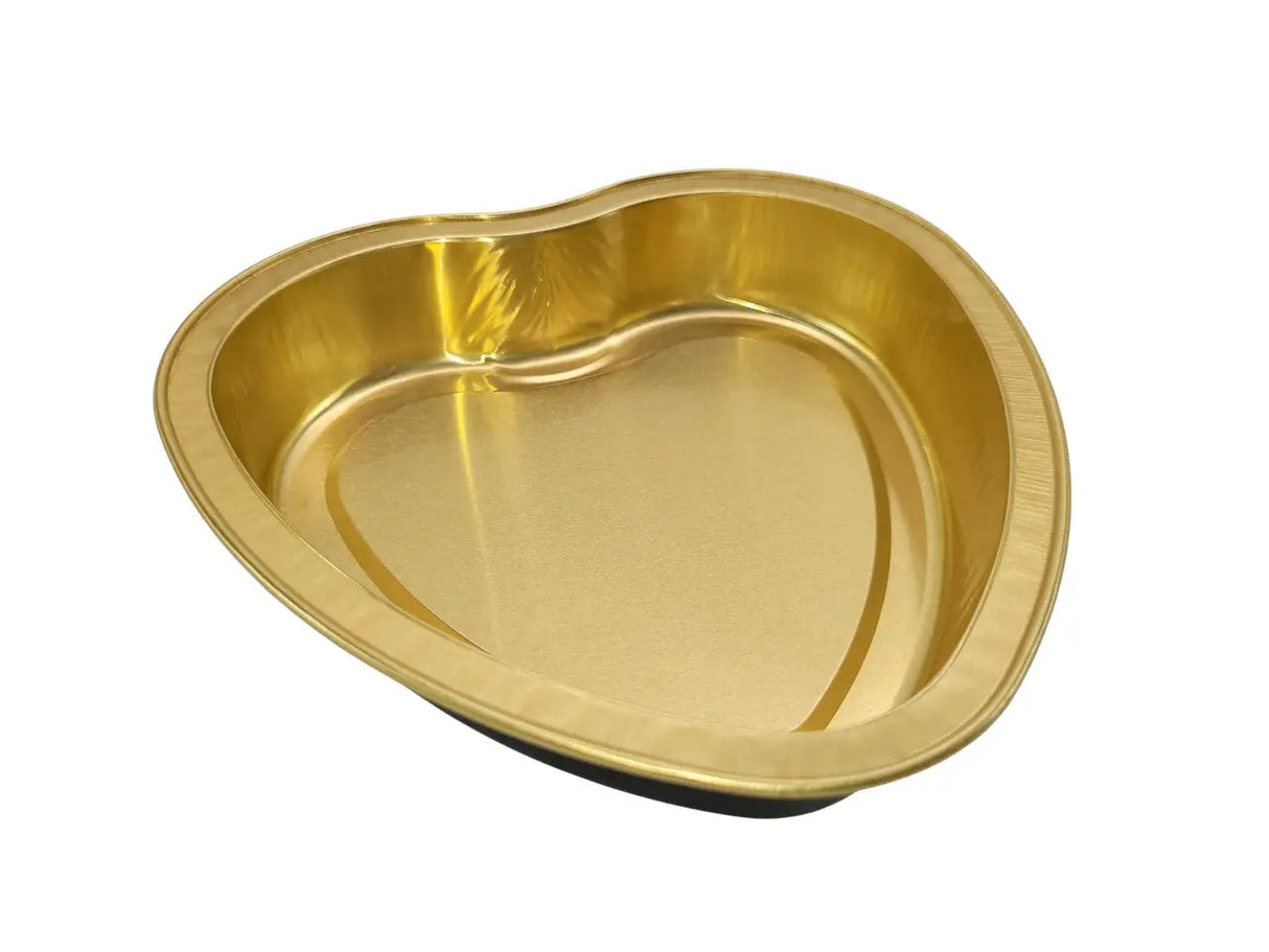 8 oz. Colored Heart Shaped Dessert or tart pan - Case of 1000 - #A255NL Aikou