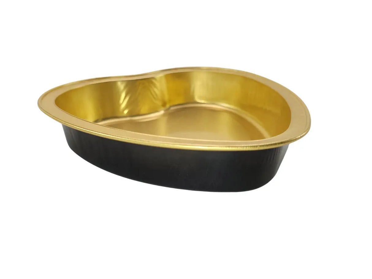8 oz. Colored Heart Shaped Dessert or tart pan - Case of 1000 - #A255NL Aikou