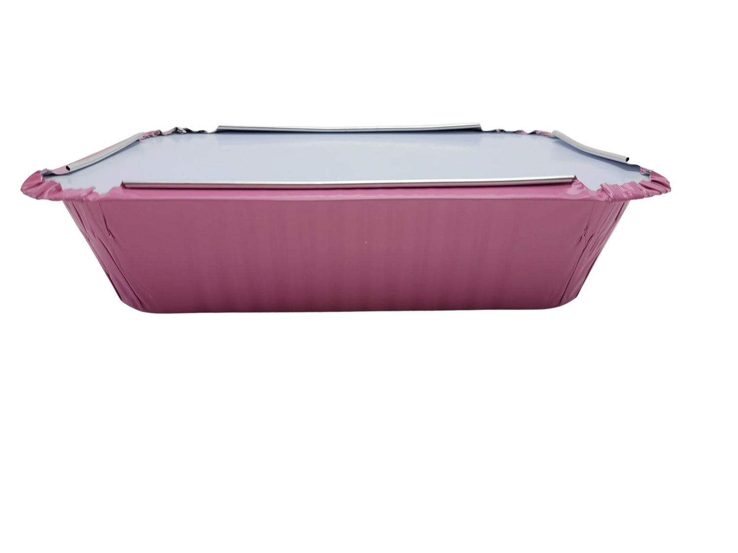 1½ lb. Colored Foil Carryout Pan with Board Lid - Case of 1000 - #7650L KitchenDance