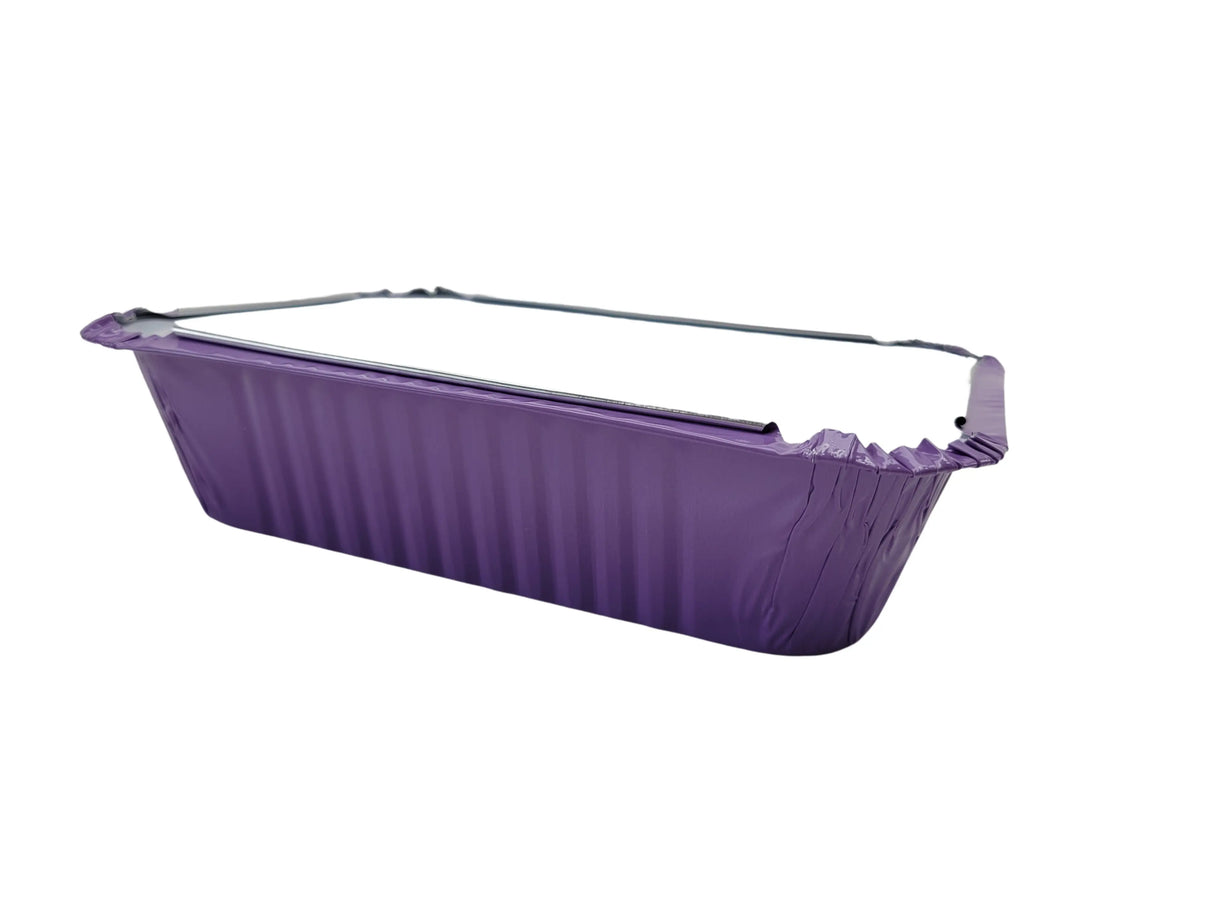 1½ lb. Colored Foil Carryout Pan with Board Lid - Case of 1000 - #7650L KitchenDance