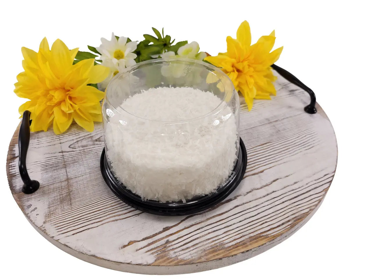 D & W Fine Pack 6" Cake Display Container - Case of 150 - #1793 D & W Fine pack