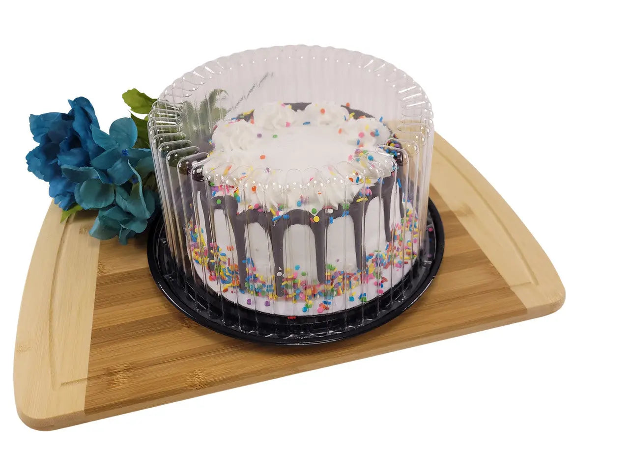 8" Cake Container for 2-3 layer cakes - Case of 160- #WG23 D & W Fine pack