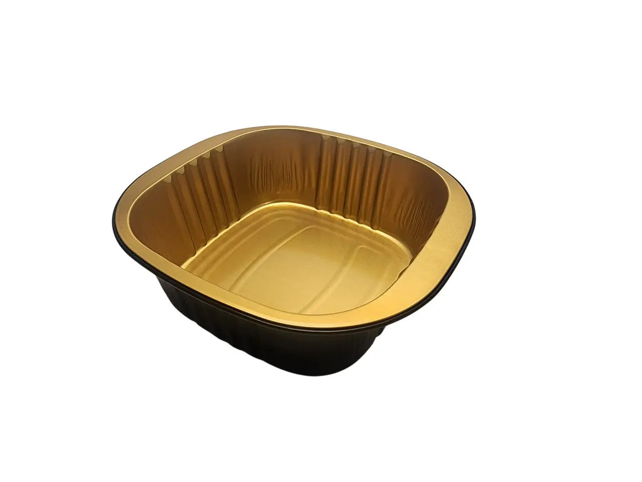 5" x 5" Heavy Aluminum Square Foil Pan - Case of 1000 - #A69NL KitchenDance