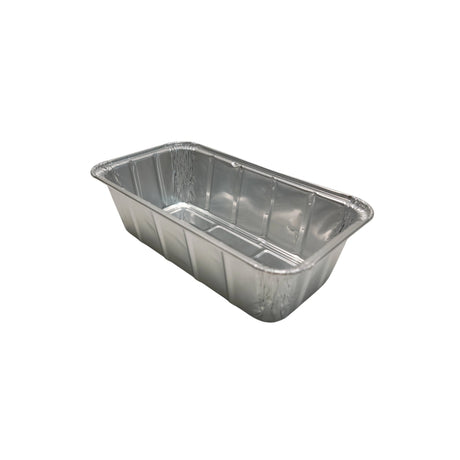 1½ lb. Disposable Aluminum Foil Loaf Pan - Case of 500  #208NL D & W Fine pack