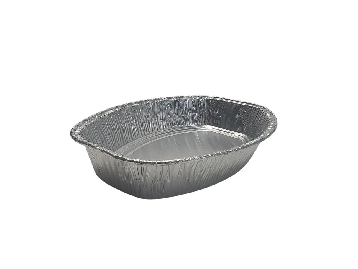 Small Disposable Casserole Pan or Air Fryer Pan - Case of 200 - #4600 Durable Packaging