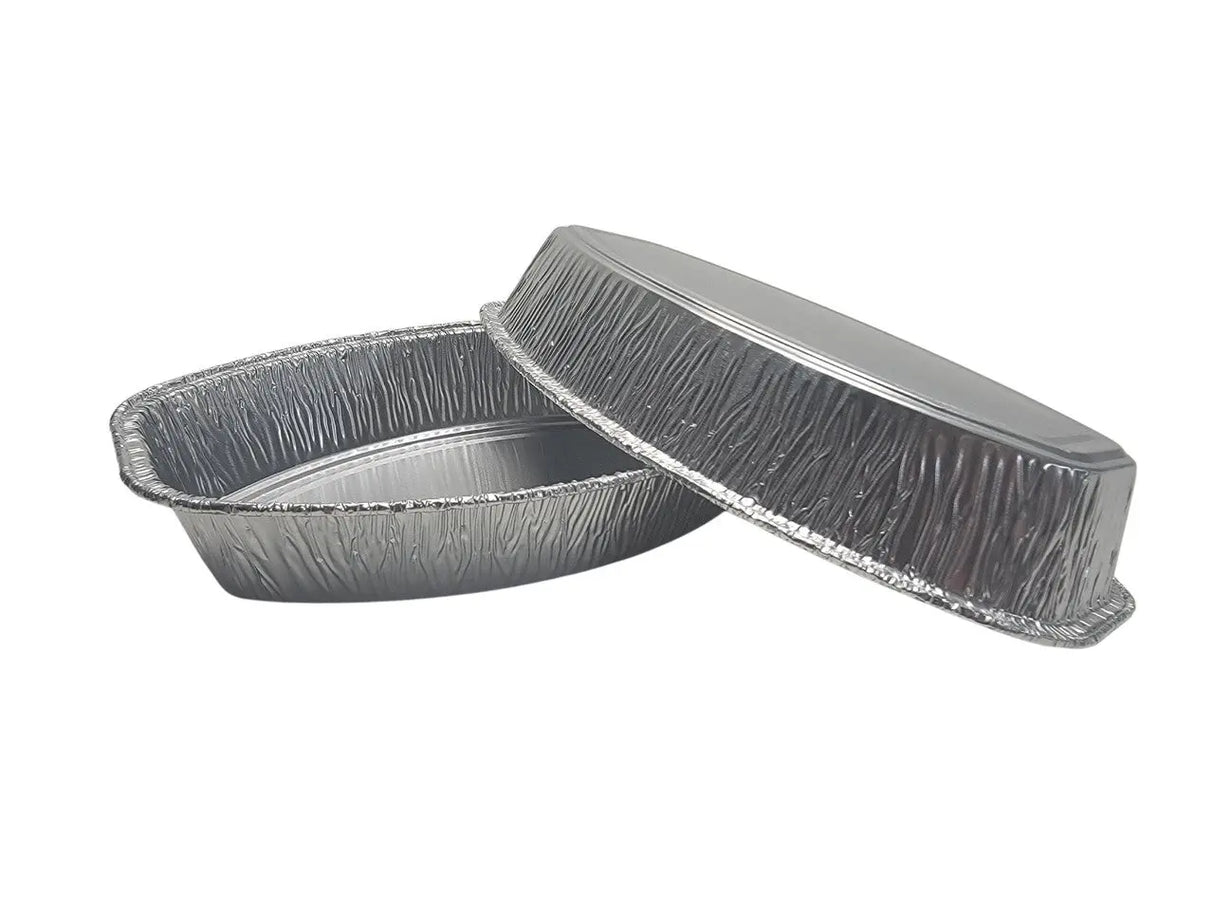 Small Disposable Casserole Pan or Air Fryer Pan - Case of 200 - #4600 Durable Packaging
