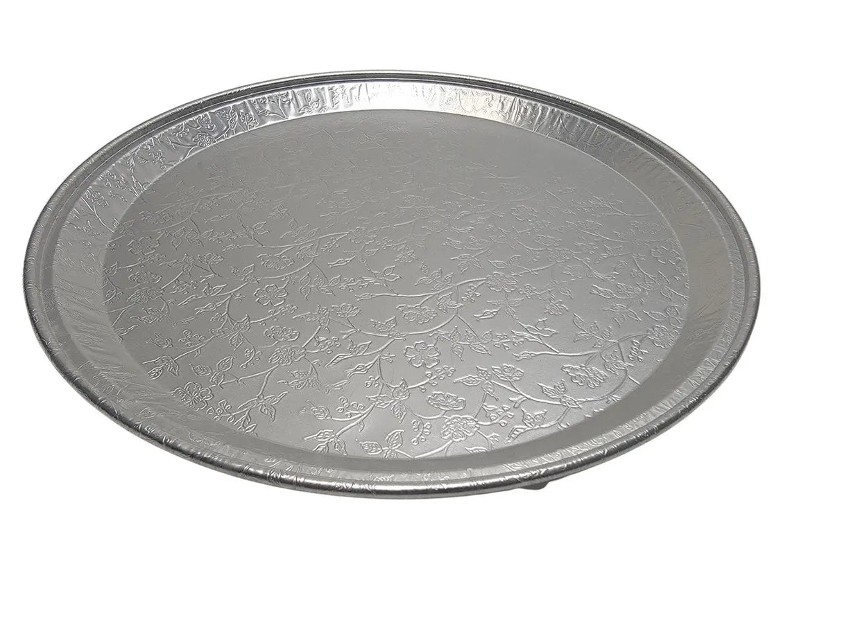 12" Disposable/Reusable Catering Foil Tray Case of 25 - #12NL Western Plastics