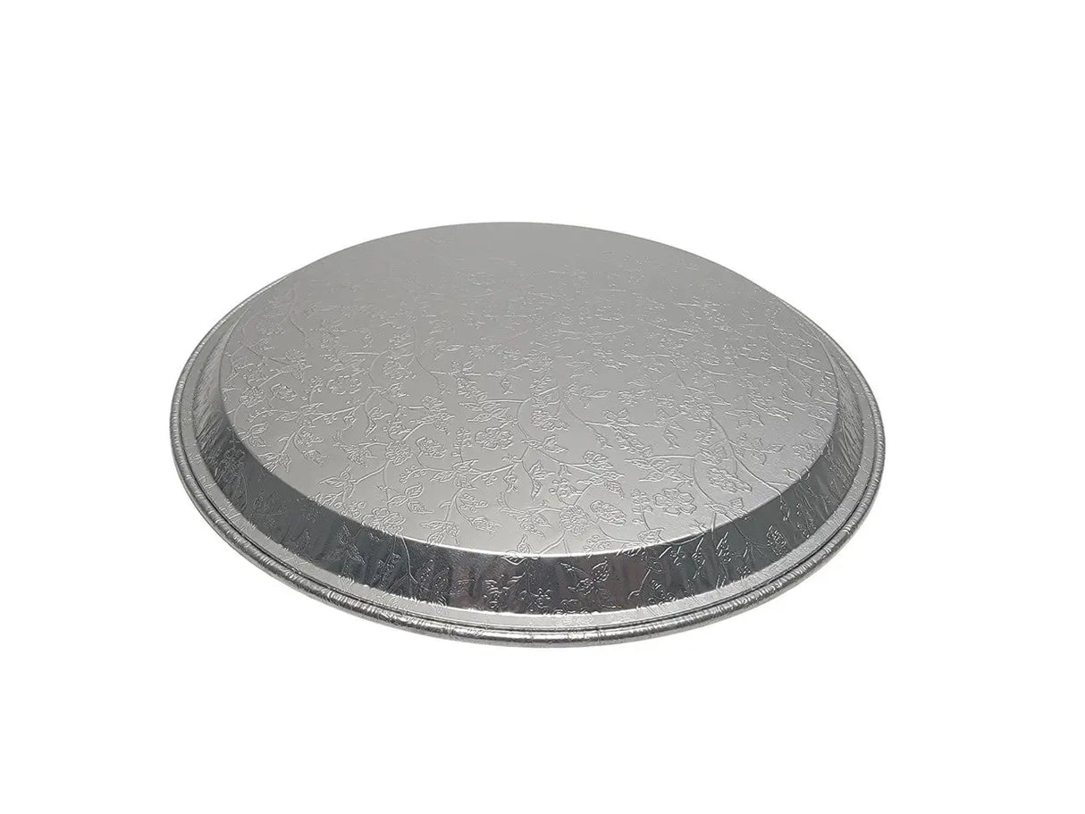 12" Disposable or Reusable Catering Tray w/ Dome Lid Case of 25- #12P Western Plastics