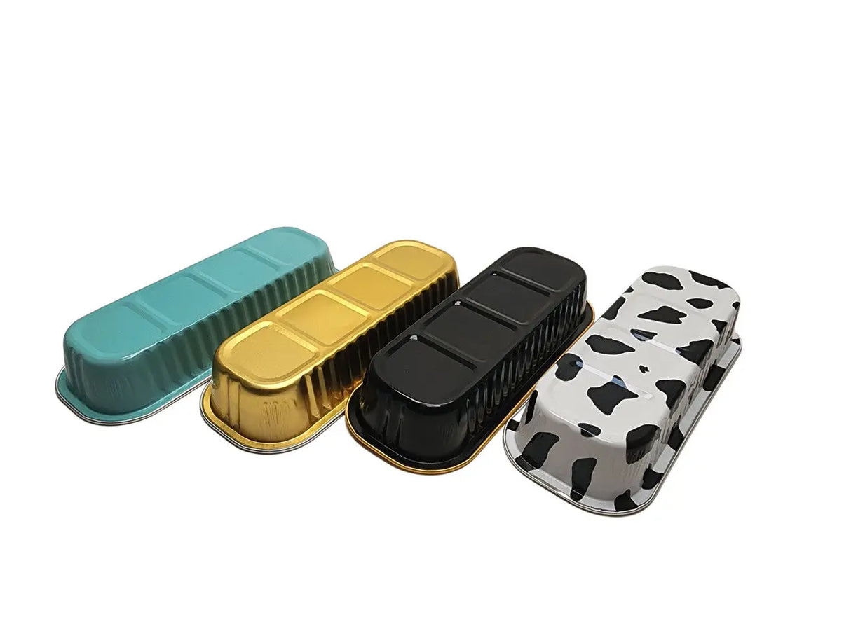 Rectangular Colored Dessert Tin - Case of 1000 - #A43NL KitchenDance