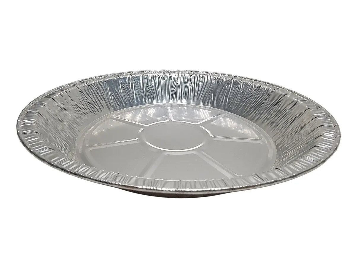 11" Disposable Aluminum Foil Deep Pie Pan - Case of 500  #2411 KitchenDance
