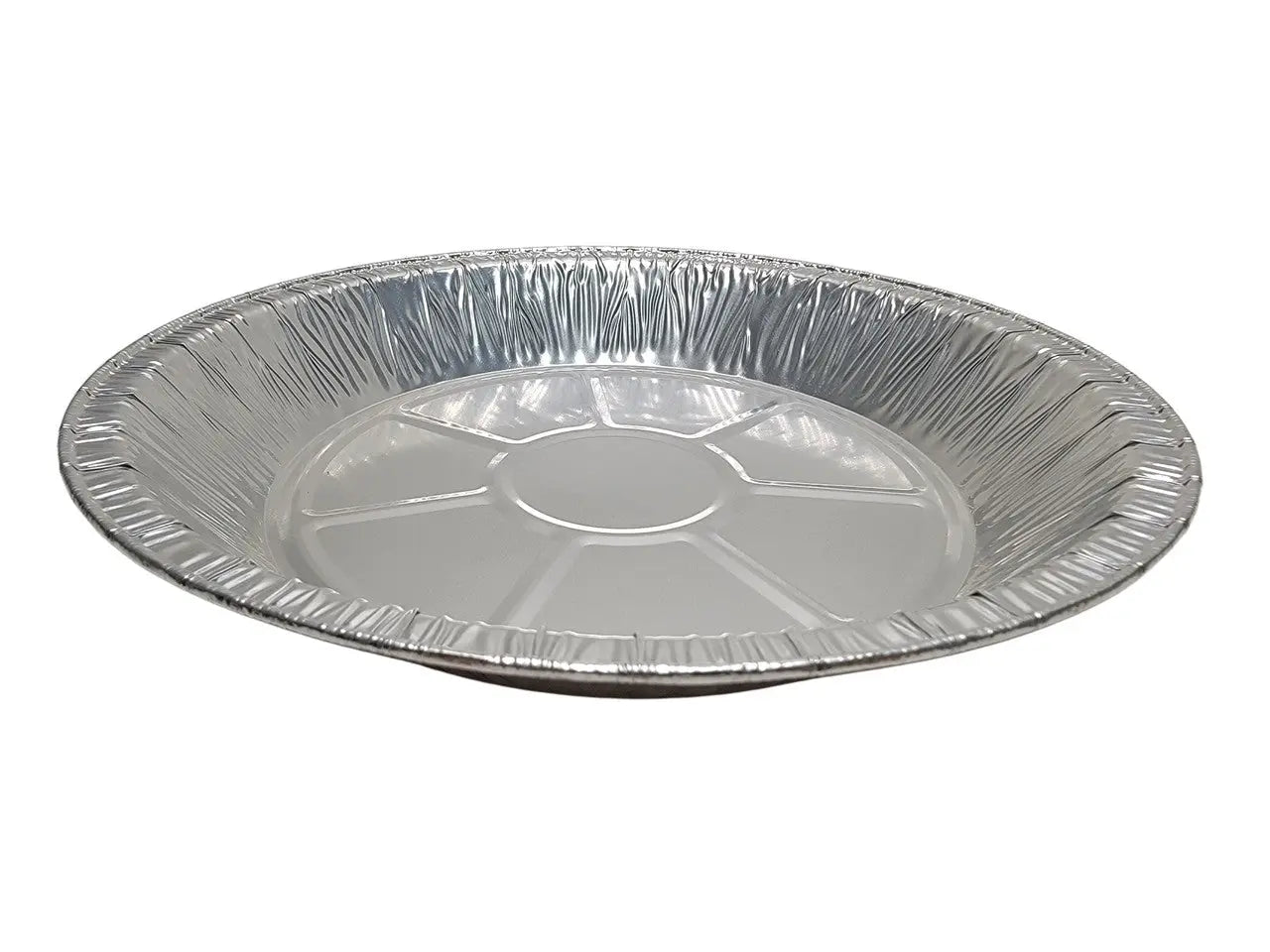 11" Disposable Aluminum Foil Deep Pie Pan - Case of 500  #2411 KitchenDance