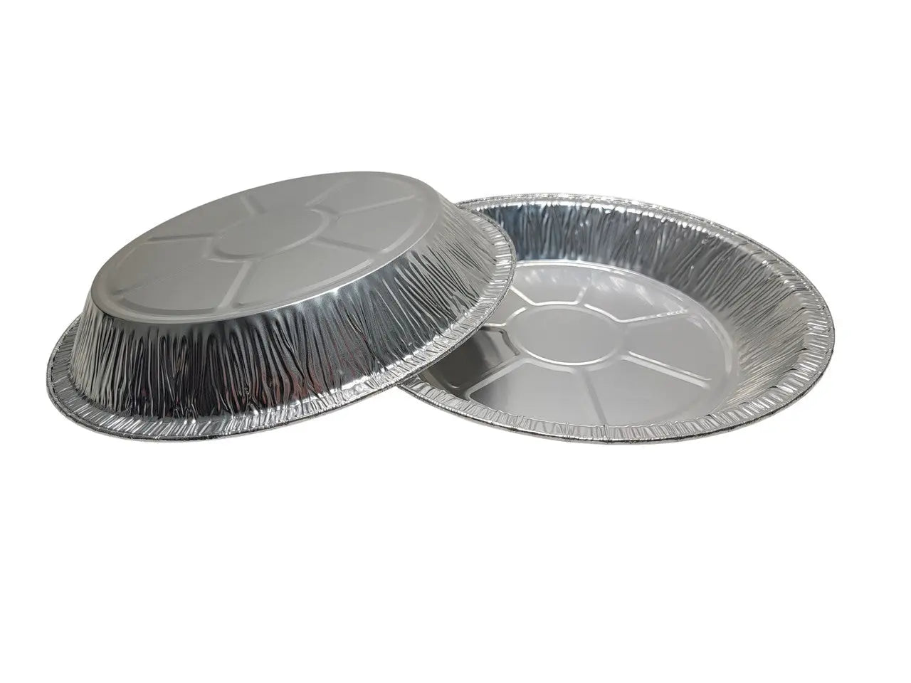 11" Disposable Aluminum Foil Deep Pie Pan - Case of 500  #2411 KitchenDance