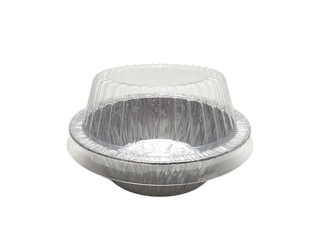 Plastic Lid for 5¾" Disposable Aluminum Pot Pie Pan - Extra Deep - - Case of 1000   #PL-2400 Durable Packaging