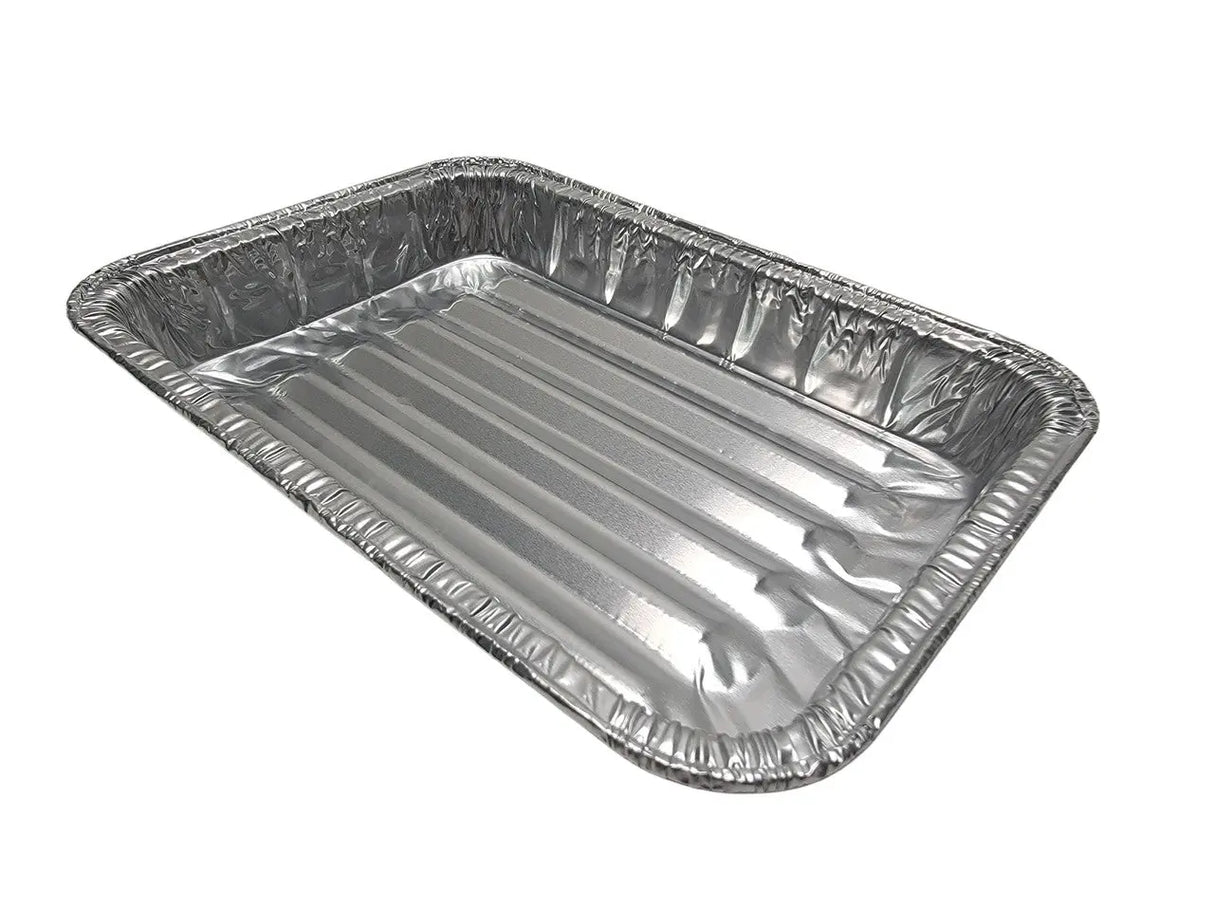 Small Aluminum Foil Broiler Pan - Case of 100 - #3200 Durable Packaging