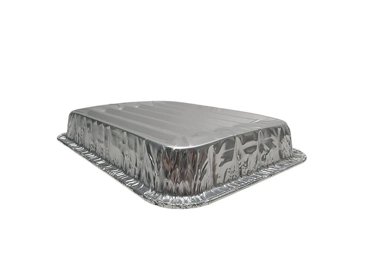 Small Aluminum Foil Broiler Pan - Case of 100 - #3200 Durable Packaging