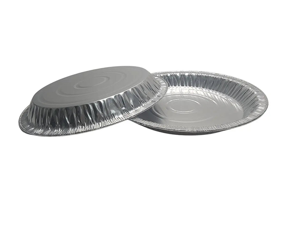 10" Medium Depth Disposable Aluminum Pie Pan- Case of 225 #1041 Chief