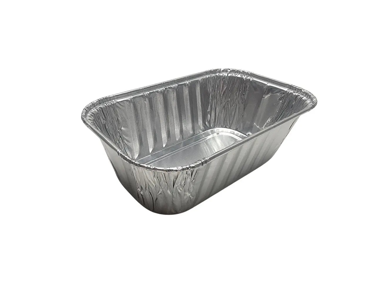 D & W Fine Pack 1 lb.  Aluminum Mini Loaf Pan - Case of 500  #15430 D & W Fine pack