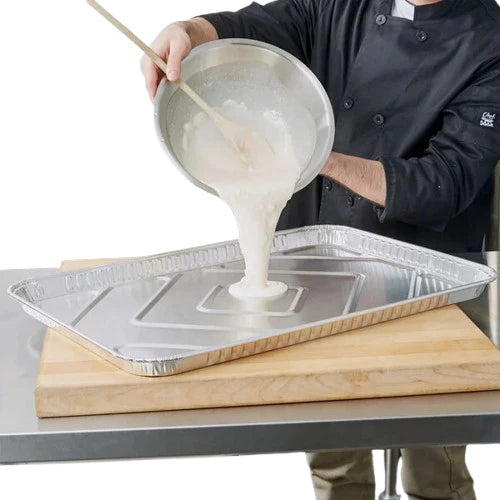 Full Size Aluminum Sheet Cake Pan - Case of 25 - #2064-00-25 Handi-Foil