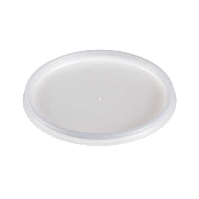Dart 5-32 oz. Translucent HIPS Plastic Vented Lid - Case of 1000 - #20JL Dart Container