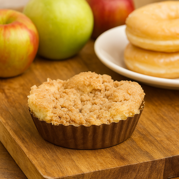 8 oz. Oven-Safe Kraft Paper Fluted Baking Cup - Case of 720 - #21088