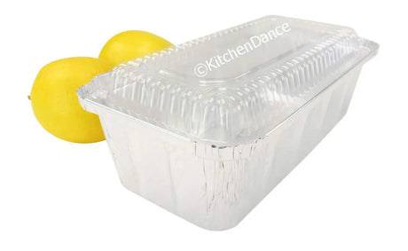 Plastic lid for 2 lb. Disposable Foil  Loaf Pan - Case of 500 -  #PL-212 D & W Fine pack