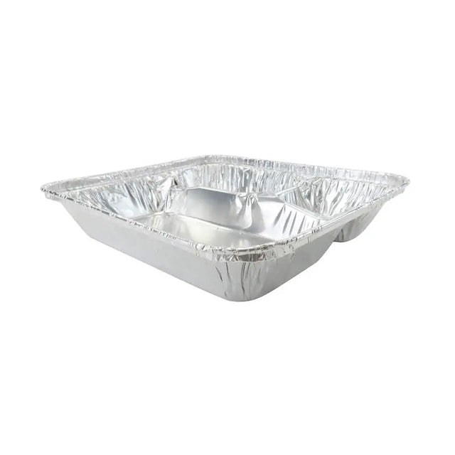 X- Large 3 Compartment Tray with Board Lid - Case of 250 - #2345L Durable Packaging