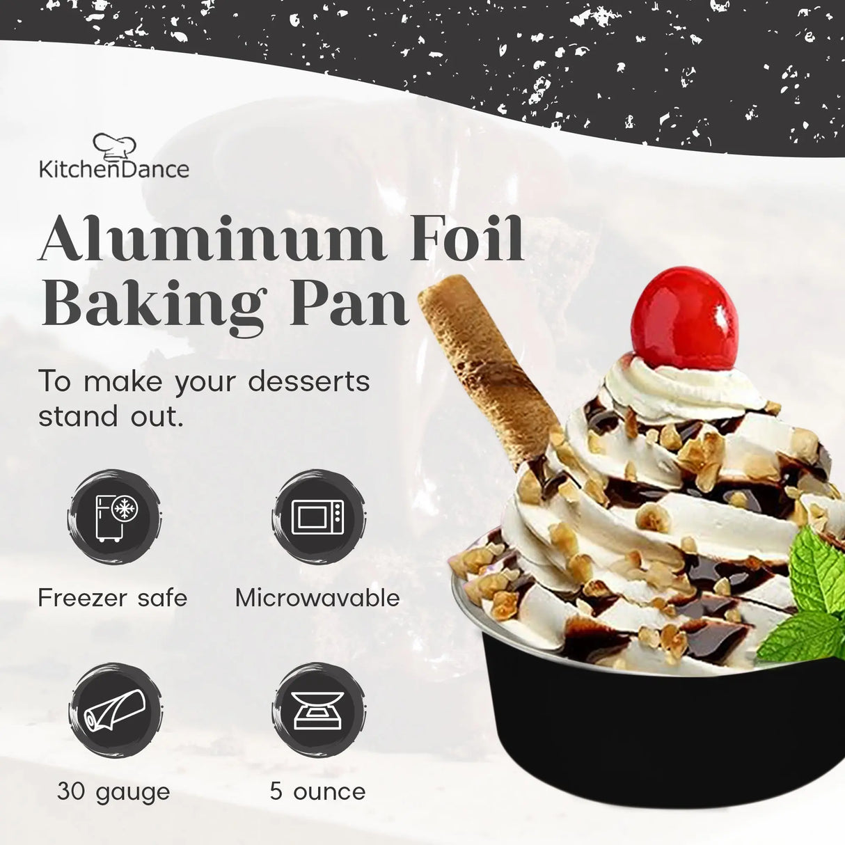 5 oz. Colored Disposable Aluminum Foil Cups - Case of 2000- #A41NL KitchenDance