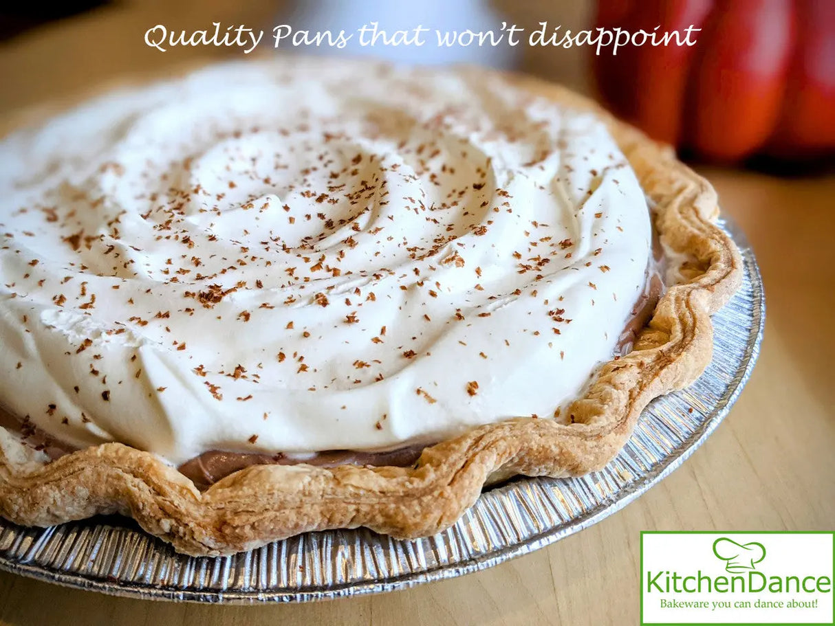 10" Disposable Aluminum Foil Pie Pan - Case of 500 #1042 D & W Fine pack