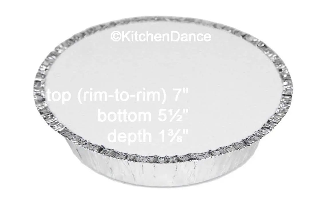 7" Round Disposable Food Container with Board Lid - Case of 500 - #270L Handi-Foil