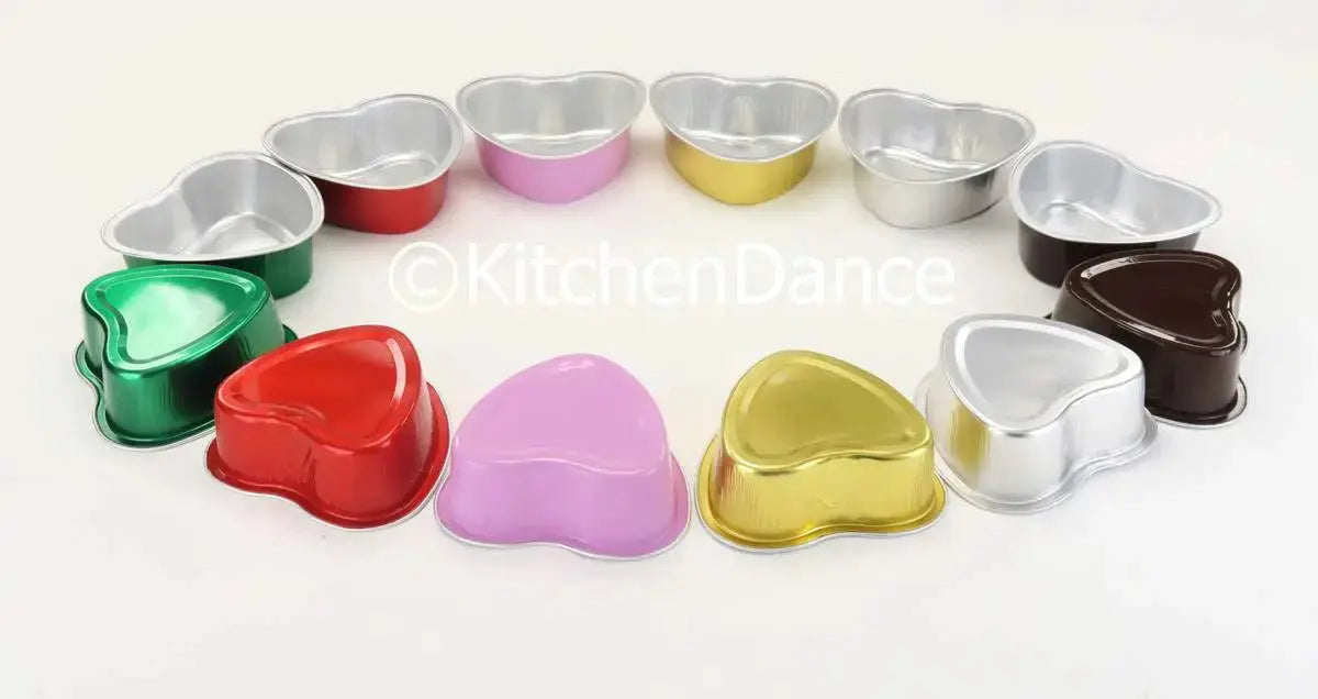 Mini Heart Shaped Tart Pan Case of 2000 - #3055NL KitchenDance