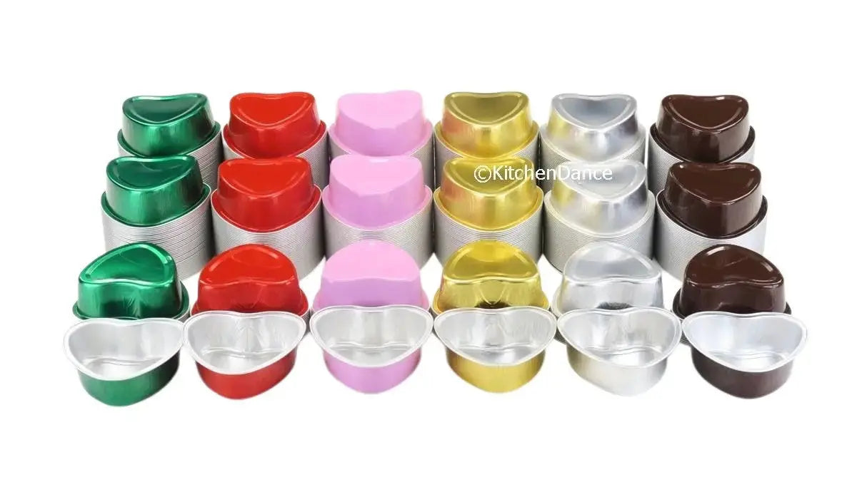 Mini Heart Shaped Tart Pan Case of 2000 - #3055NL KitchenDance