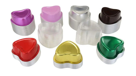 Plastic lid for Mini Heart Shaped Foil Pan - Case of 2000  #PL-3055 KitchenDance