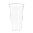 Dart Solo 32 oz. Clear Pedestal PET Plastic Cup - Case of 500 - #32AC Dart Container