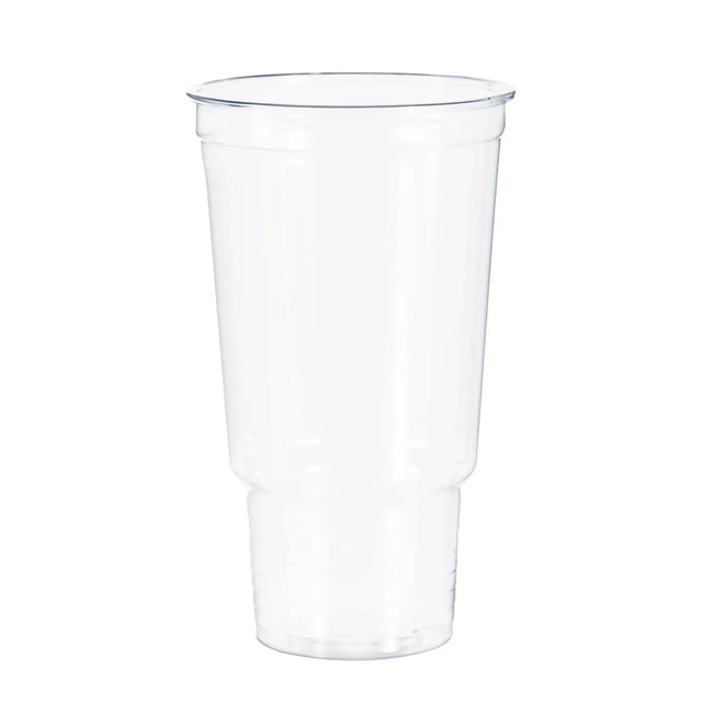Dart Solo 32 oz. Clear Pedestal PET Plastic Cup - Case of 500 - #32AC Dart Container