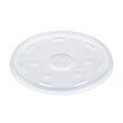 Dart 32 oz. Translucent HIPS Plastic Straw-Slotted Lid - Case of 1000 - #32SL1 Dart Container